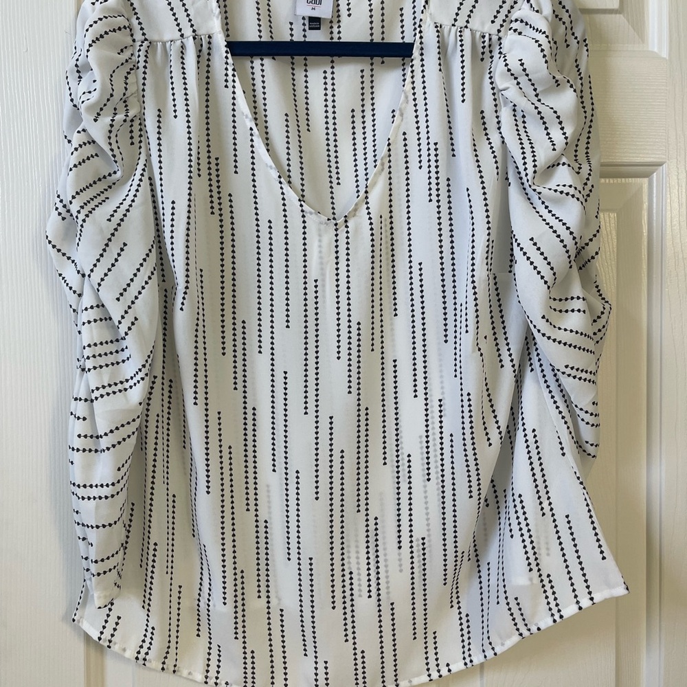 Cabi Devoted Pullover Blouse - M - Picture 5 of 6